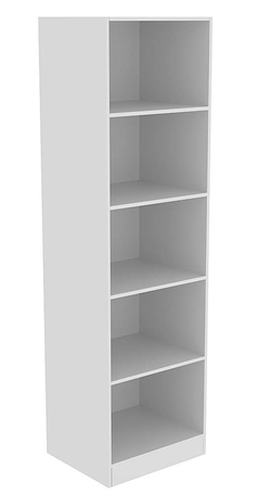 Стеллаж из ДСП №2-500 мм серии Эконом, Серый