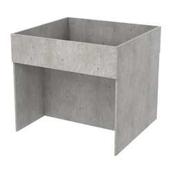 Корзина для распродаж из ДСП №9, Метрополитан Грей