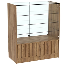 Прилавок серии "Смок" №3, Дуб канзас коричневый Н1113 ST10