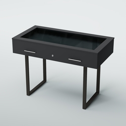 Витрина для музеев "Коллекция" №20 (под нумизматику), Антрацит