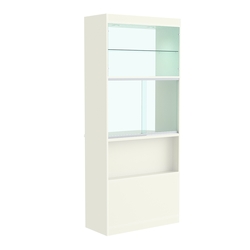 Витрина-прилавок, Белый