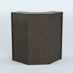 Ресепшен серии ПРАЙМ №3 угловой, Дуб Венге