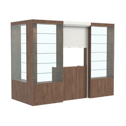 Угловой павильон №2-5П (3,24 кв.м), Орех