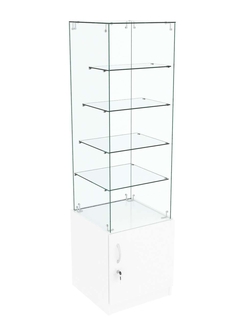Витрина Истра в центр зала №208 (открытая), Белый