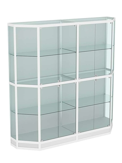 Витрина из профиля Трапеция №4 (2-ух метровая), Серый