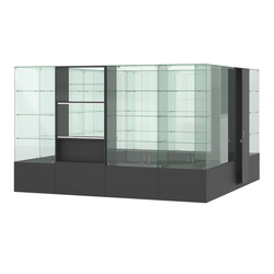 Павильон ИСТРА островной №5б (11, 35 кв.м), Черный