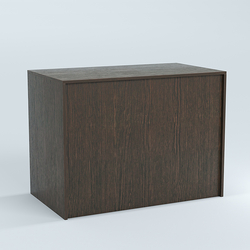 Стол-ресепшен серии ПРАЙМ №1, Дуб Венге