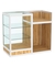 Прилавок под кассу из профиля №4  (открытый) Дуб Золотистый
