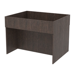 Корзина для распродаж из ДСП №11, Дуб Венге