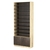 Стеллаж из ДСП с 10-ю полками 300x900 мм серии LEVEL-10 №12 (З/C - ДВП) Дуб Сонома + Дуб Венге