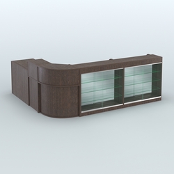 Угловой павильон Чай и Кофе с собой №2, Дуб Венге