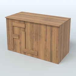 Ресепшн-стол "Фаберлинк" , Орех