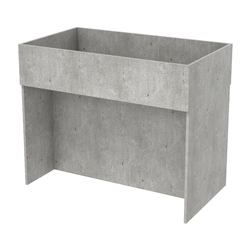 Корзина для распродаж из ДСП №6, Метрополитан Грей