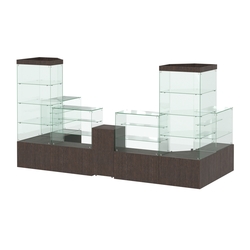 Павильон ИСТРА пристенный №8б (6, 68 кв.м), Дуб Венге