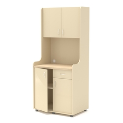 Офисная мини-кухня ЭЛЕГИЯ №1А, Крем Вайс