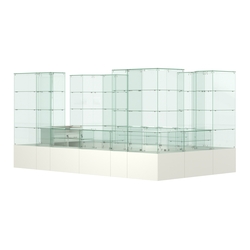 Павильон ИСТРА островной №10 (10, 48 кв.м), Белый