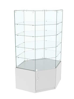 Витрина Истра в центр зала №309 (угловая), Серый