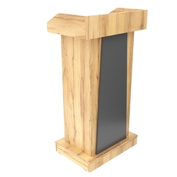 Кафедра для выступлений Конференс №14, Дуб Золотистый и Темно-Серый