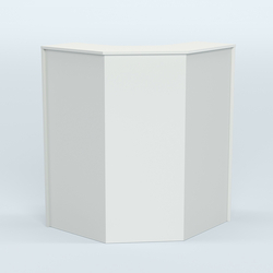 Ресепшен серии ПРАЙМ №3 угловой, Белый