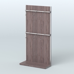 Система ЭЛЕГАНТ с ДСП №3 (1200 мм), Ясень Анкор темный