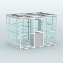 Павильон из профиля островной №1в, Серый