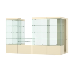 Павильон ИСТРА пристенный №2б (5, 87 кв.м), Крем Вайс