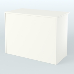 Ресепшен-Лайт прямоугольный под выдачу товара №13, Белый