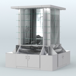 Павильон вокруг колонны серии Эталон №6, Серый