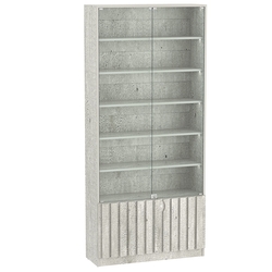 Витрина серии "Смок" №1-900, Метрополитан Грей