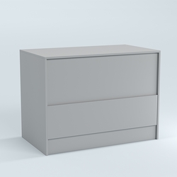 Стол-ресепшен серии ПРАЙМ №1Б, Серый