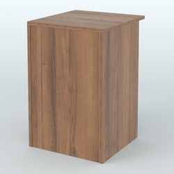 Ресепшен-Лайт прямоугольный под выдачу товара №14, Орех