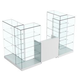 Торговый островок ХИТ ПРОДАЖ №1а (закрытый) (3.65 кв.м), Серый