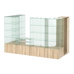 Павильон ИСТРА пристенный №2а (5, 87 кв.м), Дуб Сонома