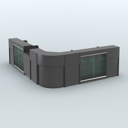 Угловой павильон Чай и Кофе с собой №4, Черный