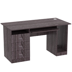 Стол для компьютера СК-33 (Левосторонний), Ясень Анкор темный - U31105