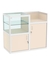 Прилавок под кассу из профиля №3  (закрытый) Крем Вайс