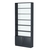 Стеллаж из ДСП с 5-ю полками 250x900 мм серии LEVEL-5 №11-1 (З/C - СТЕКЛО) Антрацит