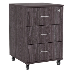 Тумба офисная Т-02, Ясень Анкор темный - U31105