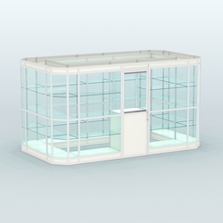 Павильон из профиля островной №3в, Белый