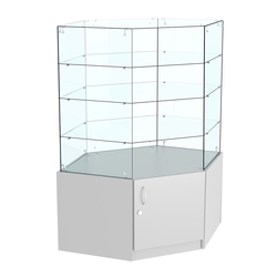 Витрина Истра в центр зала №207 (угловая), Серый