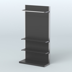 Система ЭЛЕГАНТ с ДСП №5 (1200 мм), Черный