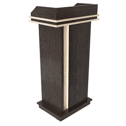 Кафедра для выступлений Конференс №19А, Дуб Венге и Дуб Сонома