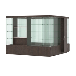 Павильон ИСТРА островной №4а (7, 29 кв.м), Дуб Венге