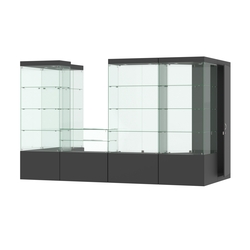 Павильон ИСТРА пристенный №2б (5, 87 кв.м), Черный