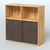 Шкаф-купе приставной/опорный, цвет дуб наварра Дуб Золотистый + Дуб Венге