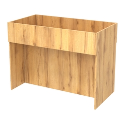 Корзина для распродаж из ДСП №7, Дуб Золотистый