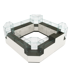 Остров ювелирный "Диаманд" №2, Черный + Белый