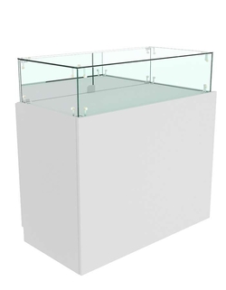 Прилавок ОТРАЖЕНИЕ из ДСП №14, Серый