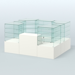 Павильон ИСТРА в центр зала №1а (закрытый) (4, 94 кв.м), Белый