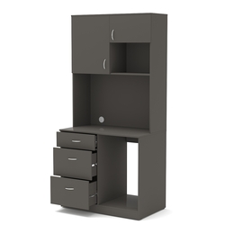 Офисная мини-кухня ПРАКТИК №6, Черный